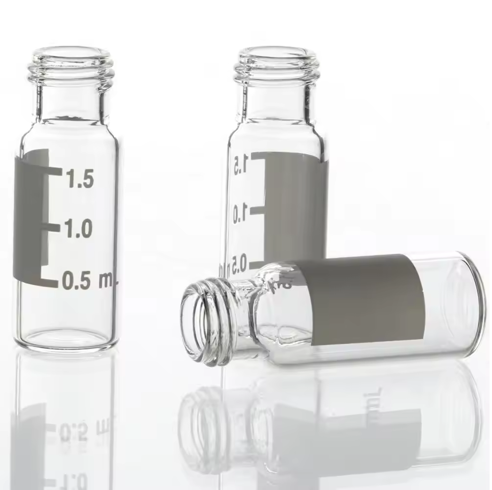 Vial de Vidrio de 1.5ml (Caja de 100 Unidades, con Tapa) - Imagen 2